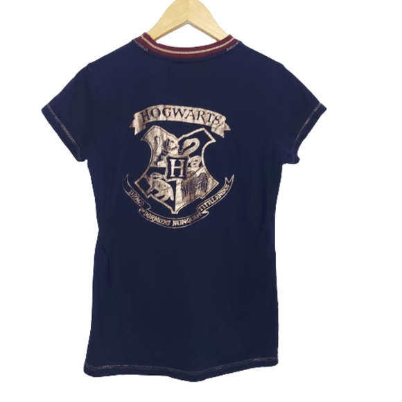 Harry Potter Official Blue Hogwarts Top - Picture 2 of 9